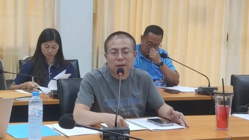 เทศบาลนครแม่สอด  ประชุมหารือประเด็นข้อร้องเรียนขอให้ตรวจสอบการก่อสร้างโรงไฟฟ้าขยะ
