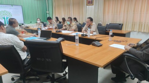 เทศบาลนครแม่สอด  ประชุมหารือประเด็นข้อร้องเรียนขอให้ตรวจสอบการก่อสร้างโรงไฟฟ้าขยะ