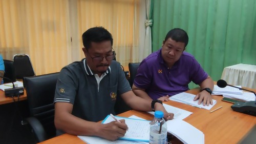 เทศบาลนครแม่สอด  ประชุมหารือประเด็นข้อร้องเรียนขอให้ตรวจสอบการก่อสร้างโรงไฟฟ้าขยะ