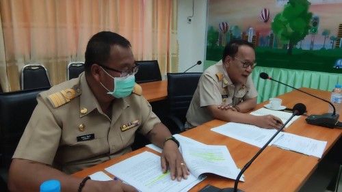 เทศบาลนครแม่สอด  ประชุมหารือประเด็นข้อร้องเรียนขอให้ตรวจสอบการก่อสร้างโรงไฟฟ้าขยะ