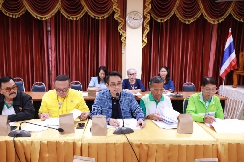 ทน.แม่สอด ประชุมคณะกรรมการพัฒนาเทศบาลนครแม่สอด เพื่อพิจารณา ร่างแผนพัฒนาท้องถิ่น พ.ศ.2566-2570 เพิ่มเติม ครั้งที่ 3/2567 และร่างแผนการดำเนินงานประจำปีงบประมาณ พ.ศ.2568