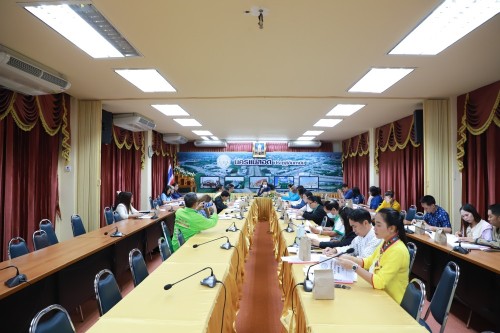 ทน.แม่สอด ประชุมคณะกรรมการพัฒนาเทศบาลนครแม่สอด เพื่อพิจารณา ร่างแผนพัฒนาท้องถิ่น พ.ศ.2566-2570 เพิ่มเติม ครั้งที่ 3/2567 และร่างแผนการดำเนินงานประจำปีงบประมาณ พ.ศ.2568
