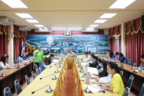ทน.แม่สอด ประชุมคณะกรรมการพัฒนาเทศบาลนครแม่สอด เพื่อพิจารณา ร่างแผนพัฒนาท้องถิ่น พ.ศ.2566-2570 เพิ่มเติม ครั้งที่ 3/2567 และร่างแผนการดำเนินงานประจำปีงบประมาณ พ.ศ.2568