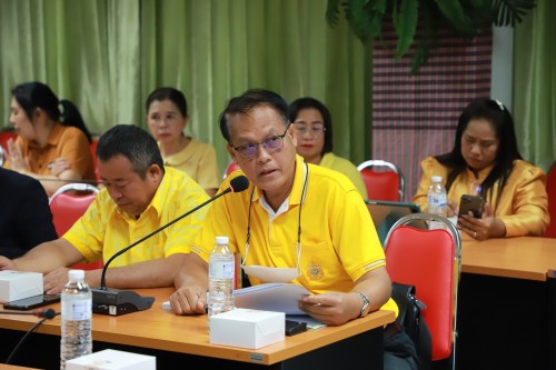 เทศบาลนครแม่สอด จัดประชุมหัวหน้าส่วนราชการ ประจำเดือน พฤศจิกายน 2567