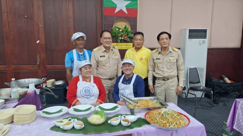 ทน.แม่สอด ร่วมต้อนรับ นายพิพัฒน์  รัชกิจประการ รัฐมนตรีว่าการกระทรวงแรงงานและร่วมพิธีเปิดโครงการกระทรวงแรงงาน พบประชาชนและการตรวจติดตามภารกิจตามนโยบายฯ