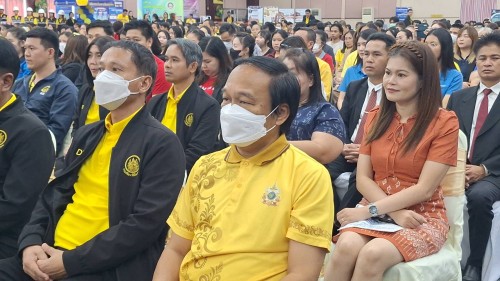 ทน.แม่สอด ร่วมต้อนรับ นายพิพัฒน์  รัชกิจประการ รัฐมนตรีว่าการกระทรวงแรงงานและร่วมพิธีเปิดโครงการกระทรวงแรงงาน พบประชาชนและการตรวจติดตามภารกิจตามนโยบายฯ