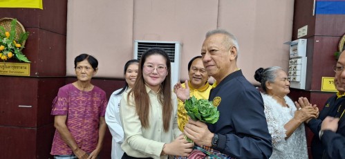 ทน.แม่สอด ร่วมต้อนรับ นายพิพัฒน์  รัชกิจประการ รัฐมนตรีว่าการกระทรวงแรงงานและร่วมพิธีเปิดโครงการกระทรวงแรงงาน พบประชาชนและการตรวจติดตามภารกิจตามนโยบายฯ