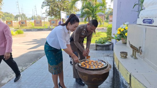เทศบาลนครแม่สอด เข้าร่วมพิธีเปิดโครงการกิจกรรมสืบสานประเพณีลอยกระทง ประจำปี 2567