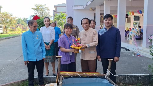 เทศบาลนครแม่สอด เข้าร่วมพิธีเปิดโครงการกิจกรรมสืบสานประเพณีลอยกระทง ประจำปี 2567