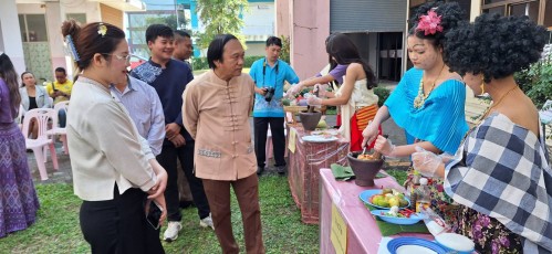 เทศบาลนครแม่สอด เข้าร่วมพิธีเปิดโครงการกิจกรรมสืบสานประเพณีลอยกระทง ประจำปี 2567