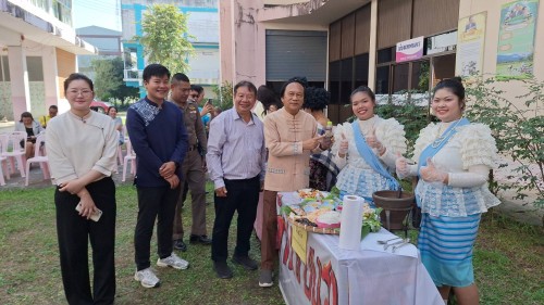 เทศบาลนครแม่สอด เข้าร่วมพิธีเปิดโครงการกิจกรรมสืบสานประเพณีลอยกระทง ประจำปี 2567