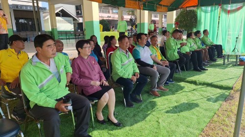 เทศบาลนครแม่สอด เข้าร่วมพิธีเปิดการแข่งขันกีฬาสีโรงเรียนเทศบาลวัดมณีไพรสณฑ์ ประจำปีการศึกษา 2567