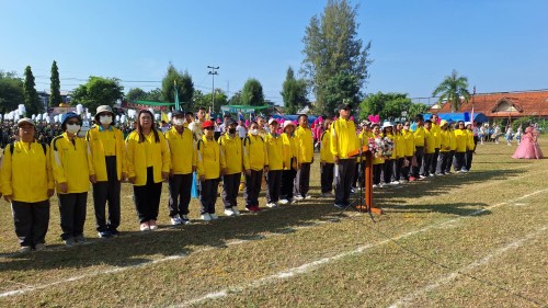 เทศบาลนครแม่สอด เข้าร่วมพิธีเปิดการแข่งขันกีฬาสีโรงเรียนเทศบาลวัดมณีไพรสณฑ์ ประจำปีการศึกษา 2567