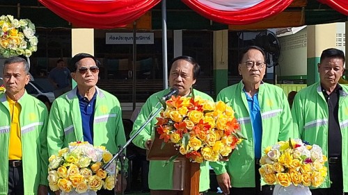 เทศบาลนครแม่สอด เข้าร่วมพิธีเปิดการแข่งขันกีฬาสีโรงเรียนเทศบาลวัดมณีไพรสณฑ์ ประจำปีการศึกษา 2567