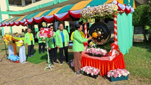 เทศบาลนครแม่สอด เข้าร่วมพิธีเปิดการแข่งขันกีฬาสีโรงเรียนเทศบาลวัดมณีไพรสณฑ์ ประจำปีการศึกษา 2567