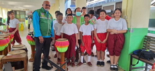 เทศบาลนครแม่สอด เข้าร่วมพิธีเปิดการแข่งขันกีฬาสีโรงเรียนเทศบาลวัดมณีไพรสณฑ์ ประจำปีการศึกษา 2567