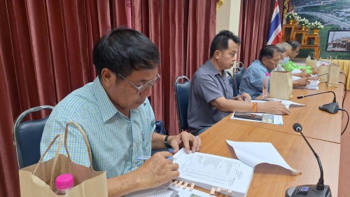 ทน.แม่สอด จัดประชุมคณะกรรมการกองทุนหลักประกันสุขภาพระดับท้องถิ่นเทศบาลนครแม่สอด ประจำปี 2568                 