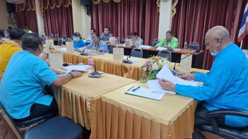 ทน.แม่สอด จัดประชุมคณะกรรมการกองทุนหลักประกันสุขภาพระดับท้องถิ่นเทศบาลนครแม่สอด ประจำปี 2568                 