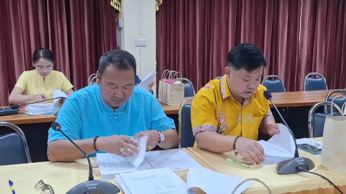 ทน.แม่สอด จัดประชุมคณะกรรมการกองทุนหลักประกันสุขภาพระดับท้องถิ่นเทศบาลนครแม่สอด ประจำปี 2568                 