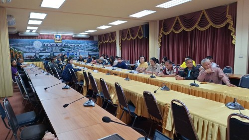 ทน.แม่สอด เข้าร่วมการประชุมหารือเพื่อจัดทำร่างแผนพัฒนาจังหวัดแบบบูรณาการที่มุ่งเน้นความมั่นคงและคุณภาพชีวิตในพื้นที่ชายแดน อำเภอแม่สอด จังหวัดตาก