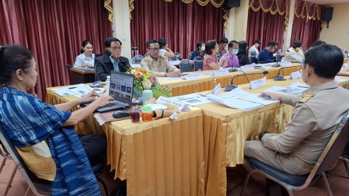 ทน.แม่สอด เข้าร่วมการประชุมหารือเพื่อจัดทำร่างแผนพัฒนาจังหวัดแบบบูรณาการที่มุ่งเน้นความมั่นคงและคุณภาพชีวิตในพื้นที่ชายแดน อำเภอแม่สอด จังหวัดตาก