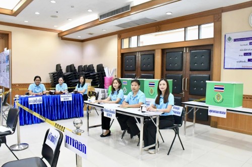 ทน.แม่สอด เข้าร่วมโครงการอบรมคณะกรรมการ การเลือกตั้งประจำหน่วยเลือกตั้ง และเจ้าหน้าที่รักษาความปลอดภัยประจำที่เลือกตั้ง
