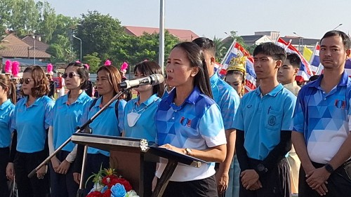 เทศบาลนครแม่สอด ร่วมพิธีเปิดการแข่งขันกีฬา-กรีฑาโรงเรียนเทศบาลวัดชุมพลคีรี ประจำปีการศึกษา 2567