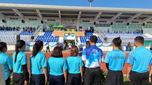 เทศบาลนครแม่สอด ร่วมพิธีเปิดการแข่งขันกีฬา-กรีฑาโรงเรียนเทศบาลวัดชุมพลคีรี ประจำปีการศึกษา 2567