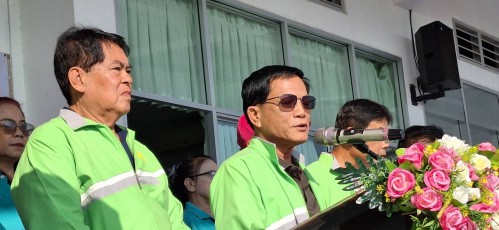 เทศบาลนครแม่สอด ร่วมพิธีเปิดการแข่งขันกีฬา-กรีฑาโรงเรียนเทศบาลวัดชุมพลคีรี ประจำปีการศึกษา 2567