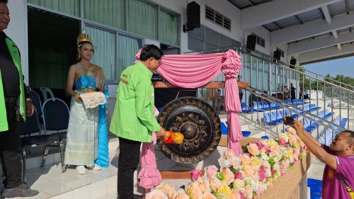 เทศบาลนครแม่สอด ร่วมพิธีเปิดการแข่งขันกีฬา-กรีฑาโรงเรียนเทศบาลวัดชุมพลคีรี ประจำปีการศึกษา 2567