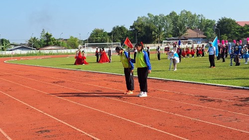 เทศบาลนครแม่สอด ร่วมพิธีเปิดการแข่งขันกีฬา-กรีฑาโรงเรียนเทศบาลวัดชุมพลคีรี ประจำปีการศึกษา 2567