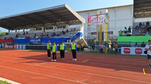 เทศบาลนครแม่สอด ร่วมพิธีเปิดการแข่งขันกีฬา-กรีฑาโรงเรียนเทศบาลวัดชุมพลคีรี ประจำปีการศึกษา 2567