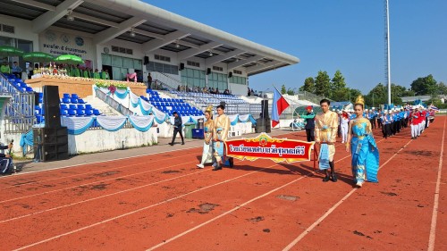 เทศบาลนครแม่สอด ร่วมพิธีเปิดการแข่งขันกีฬา-กรีฑาโรงเรียนเทศบาลวัดชุมพลคีรี ประจำปีการศึกษา 2567