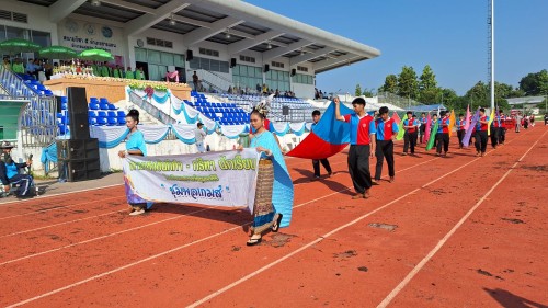 เทศบาลนครแม่สอด ร่วมพิธีเปิดการแข่งขันกีฬา-กรีฑาโรงเรียนเทศบาลวัดชุมพลคีรี ประจำปีการศึกษา 2567