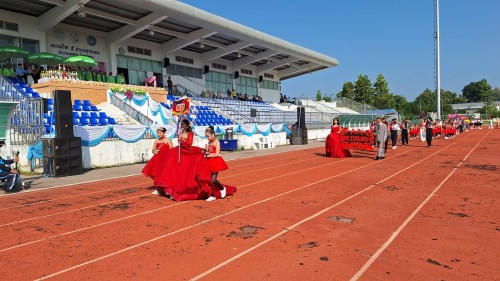 เทศบาลนครแม่สอด ร่วมพิธีเปิดการแข่งขันกีฬา-กรีฑาโรงเรียนเทศบาลวัดชุมพลคีรี ประจำปีการศึกษา 2567