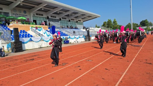 เทศบาลนครแม่สอด ร่วมพิธีเปิดการแข่งขันกีฬา-กรีฑาโรงเรียนเทศบาลวัดชุมพลคีรี ประจำปีการศึกษา 2567