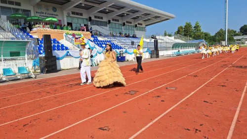 เทศบาลนครแม่สอด ร่วมพิธีเปิดการแข่งขันกีฬา-กรีฑาโรงเรียนเทศบาลวัดชุมพลคีรี ประจำปีการศึกษา 2567