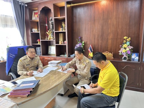 ทน.แม่สอด เข้าร่วมประชุมหารือวิทยากรอำเภอแม่สอด (ครู ข) เลือกตั้งนายกองค์การบริหารส่วนจังหวัด 2567