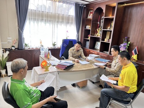 ทน.แม่สอด เข้าร่วมประชุมหารือวิทยากรอำเภอแม่สอด (ครู ข) เลือกตั้งนายกองค์การบริหารส่วนจังหวัด 2567