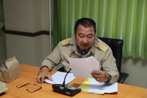 ทน.แม่สอด เข้าร่วมประชุมคณะกรรมการบริหารจัดการความเสี่ยง เทศบาลนครแม่สอด   