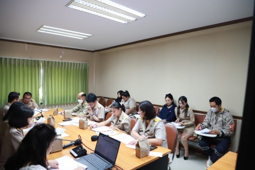 ทน.แม่สอด เข้าร่วมประชุมคณะกรรมการบริหารจัดการความเสี่ยง เทศบาลนครแม่สอด   