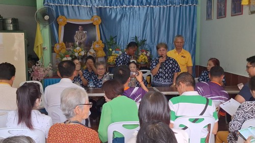 เทศบาลนครแม่สอด ลงพื้นที่ทำการประชาคมสำรวจความต้องการของประชาชนชาวชุมชนบัวคูณ