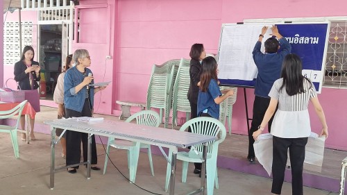 ทน.แม่สอด ลงพื้นที่ทำการประชาคมสำรวจความต้องการของประชาชนชุมชนอิสลามและชุมชนวัดหลวง