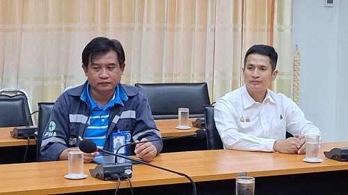 ทน.แม่สอด ประชุมหารือแก้ไขปัญหาการปรับโครงสร้างวางท่อประปาในเขตพื้นที่เทศบาลนครแม่สอด ร่วมกับการประปาส่วนภูมิภาคสาขาแม่สอด