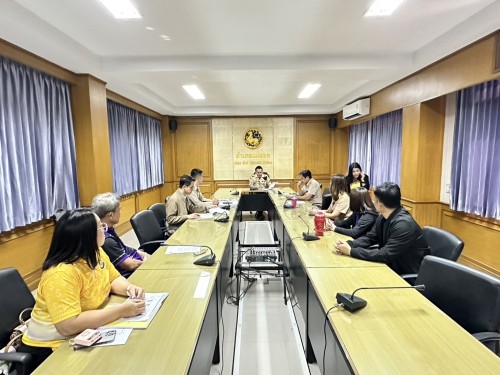 เทศบาลนครแม่สอด เข้าร่วมประชุมวิทยากรอำเภอ ( ครู ข) ในการเลือกตั้งนายกองค์การบริหารส่วนจังหวัดตาก 2567