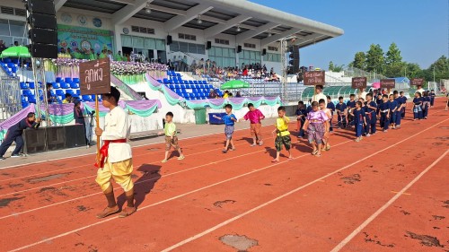 ทน.แม่สอด จัดโครงการแข่งขันกีฬานักเรียนกลุ่มโรงเรียนในสังกัดเทศบาลนครแม่สอด