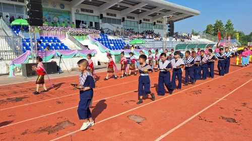 ทน.แม่สอด จัดโครงการแข่งขันกีฬานักเรียนกลุ่มโรงเรียนในสังกัดเทศบาลนครแม่สอด