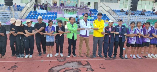 ทน.แม่สอด จัดโครงการแข่งขันกีฬานักเรียนกลุ่มโรงเรียนในสังกัดเทศบาลนครแม่สอด