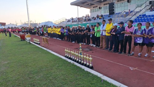 ทน.แม่สอด จัดโครงการแข่งขันกีฬานักเรียนกลุ่มโรงเรียนในสังกัดเทศบาลนครแม่สอด