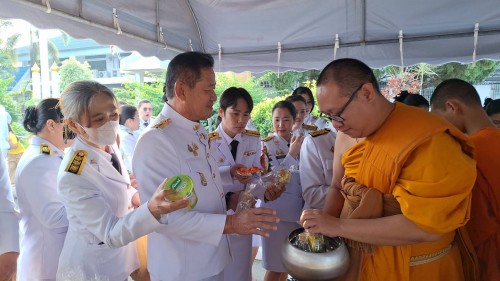 ทน.แม่สอด เข้าร่วมกิจกรรมเนื่องในวันคล้ายวันพระบรมราชสมภพ พระบาทสมเด็จพระบรมชนกาธิเบศร มหาภูมิพลอดุลยเดชมหาราช บรมนาถบพิตร วันชาติ และวันพ่อแห่งชาติ 5 ธันวาคม 2567